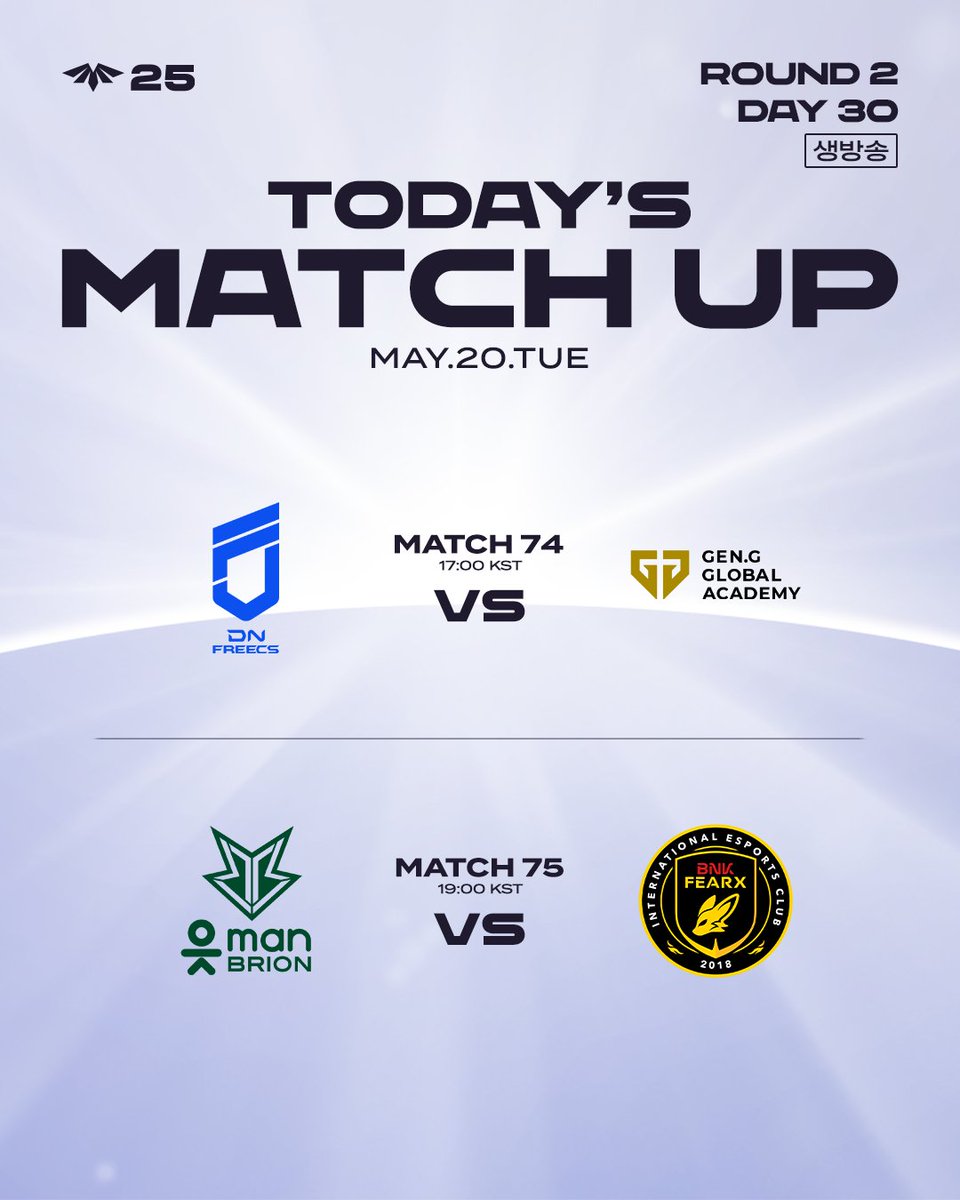 LCK Challengers League tweet media