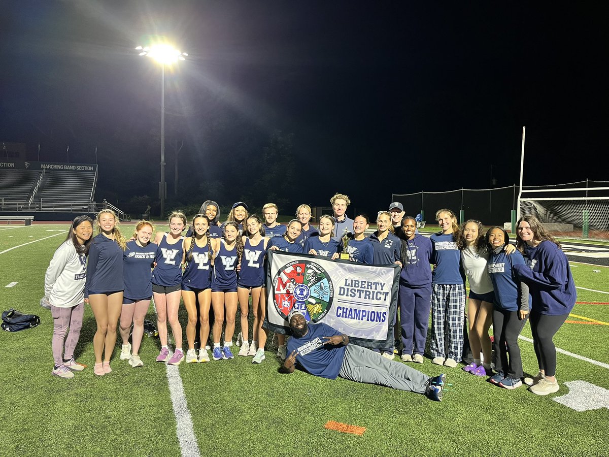 WLHSAthletics's tweet photo. Clean 🧹 sweep for the Generals tonight at the Liberty District Track Championship! GO GENERALS!🏆🥇🏆🥇 https://t.co/KVIgLWMuAX