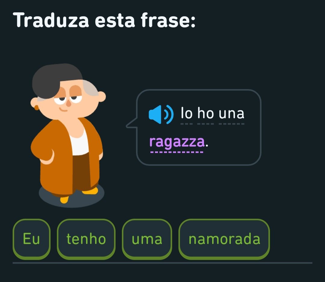 as sapatoes chegaram até no duolingo bem q a igreja disse fim dos tempos