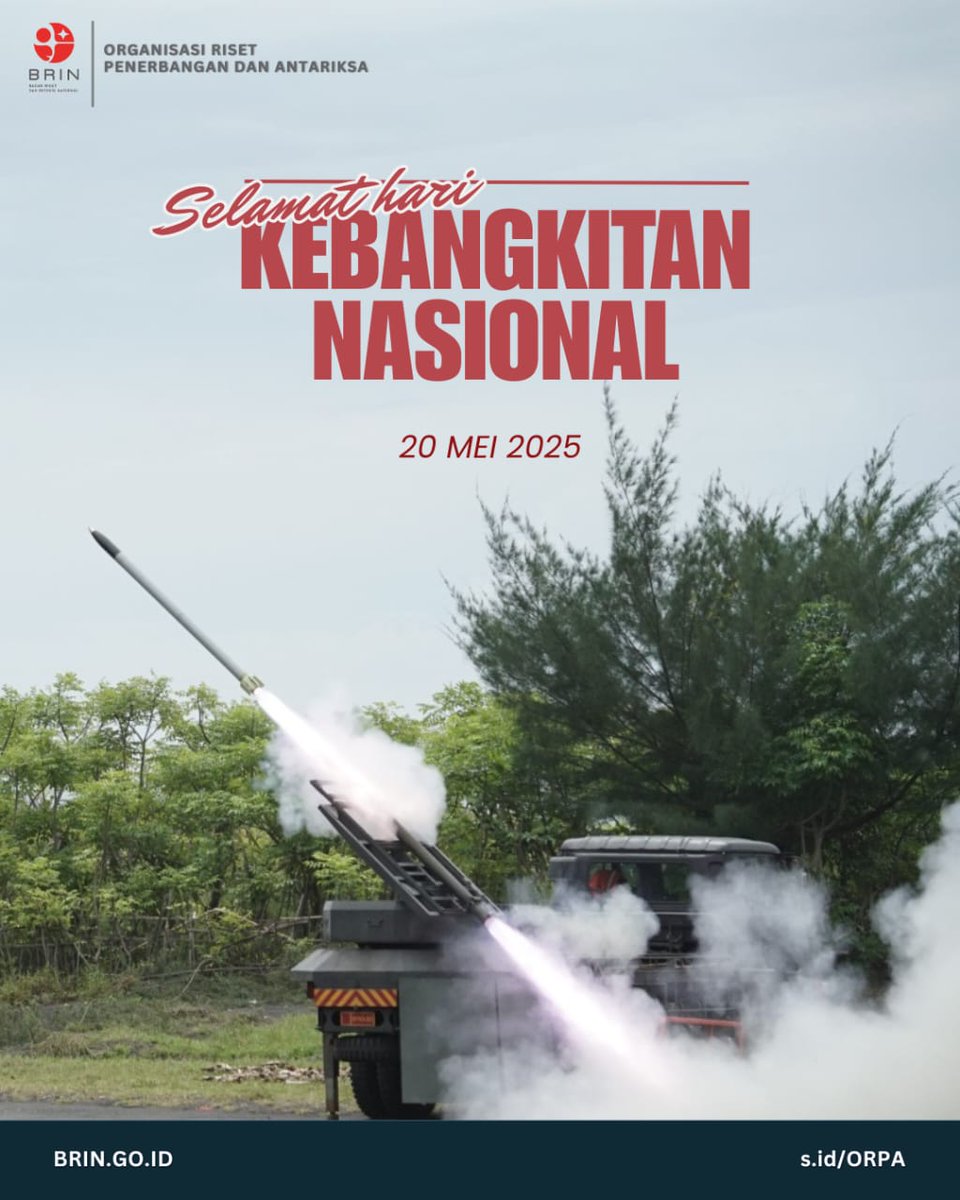 Mari kita kobarkan kembali semangat kebangkitan nasional untuk Indonesia yang lebih maju dan sejahtera. #brin #harkitnas #rhan122