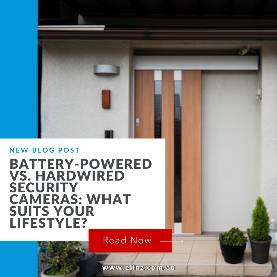 elinzdirect's tweet image. #NewBlogAlert 🚨

💥Battery-Powered vs. Hardwired Security Cameras: What Suits Your Lifestyle?💥

⚡Explore the pros and cons of each to find the perfect match for your home or business. 🔋 

➡️ elinz.com.au/blog/battery-p…

#securitycamera #cctvcamera #homesecuritycamera #Elinz