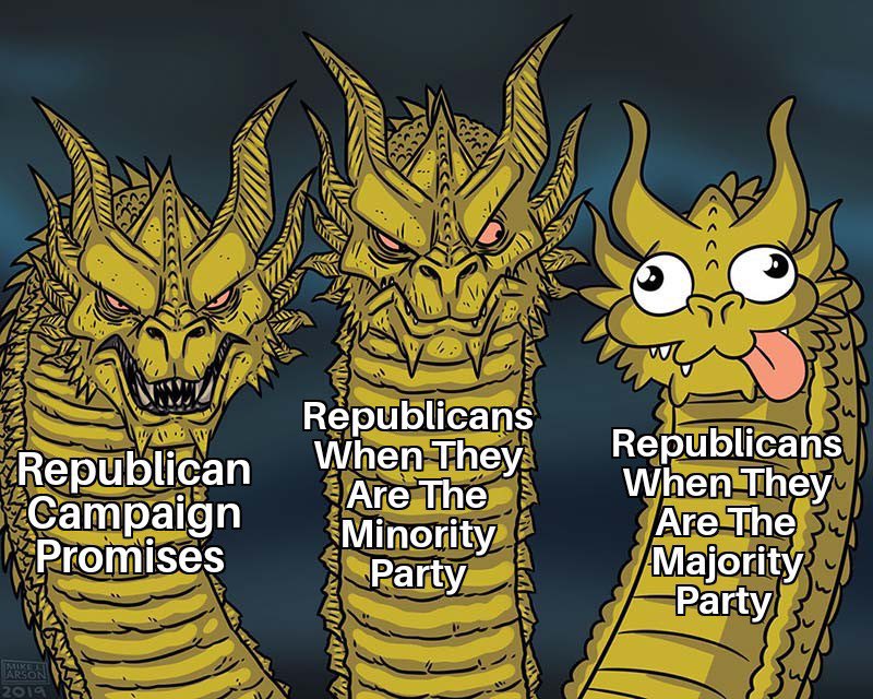 Looking at you, Congress.