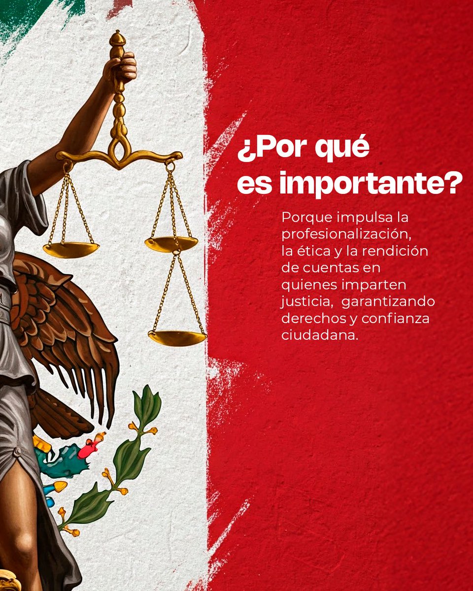 AlbertoRommx's tweet photo. 🔎 La reforma judicial es un paso adelante para México. Y su éxito dependerá de quiénes estén al frente de su aplicación.

📅 Este 1 de junio, elige experiencia, ética y compromiso con la verdad. Vota 30 en la boleta rosa.

#AlbertoRomo #Vota30 #EleccionesJudiciales2025 https://t.co/FhTWTQGumv