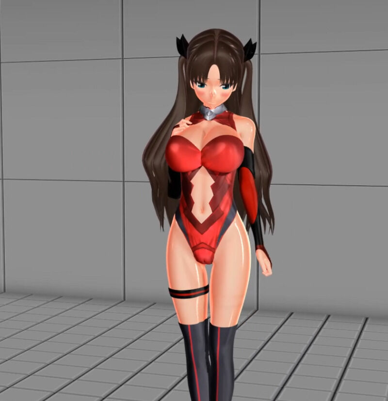 屑マスターの令呪によって
えっちな肉体に変えられてしまう凛ちゃん 