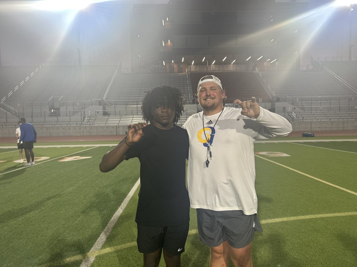Keaton Gordon (@keaton4gordon) on Twitter photo Enjoyed competing and learning at San Angelo Camp today!!! <a href="/lukelipsey1/">luke lipsey</a> <a href="/CoachOB_5/">Tyler O'Bryan</a> Thank you for the invite!!!
<a href="/Coach_Kraus/">Brandon Krauskopf</a> <a href="/Coachalshawn/">Coach Johnson</a> <a href="/GlennGrizFB/">GlennGrizGridiron</a> Enjoyed competing and learning at San Angelo Camp today!!! <a href="/lukelipsey1/">luke lipsey</a> <a href="/CoachOB_5/">Tyler O'Bryan</a> Thank you for the invite!!!
<a href="/Coach_Kraus/">Brandon Krauskopf</a> <a href="/Coachalshawn/">Coach Johnson</a> <a href="/GlennGrizFB/">GlennGrizGridiron</a>