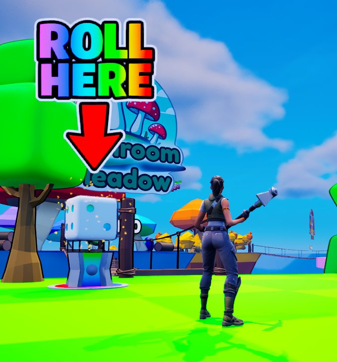 PetGamesStudios's tweet photo. "Can't Miss It Huh!?" 😌😄
#FortniteCreative #UEFN #IndieDev #GameDev #Fortnite #PetGames https://t.co/sCOdHgeGZ7