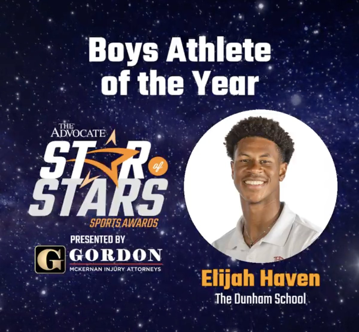 ⭐️ BOYS ATHLETE OF THE YEAR ⭐️

CONGRATULATIONS to Elijah Haven '27 who was just named as The Advocate's Star of Stars Boys Athlete of the Year for Baton Rouge! 

Elijah is only the second sophomore ever to win the award and just the third student in school history to receive the