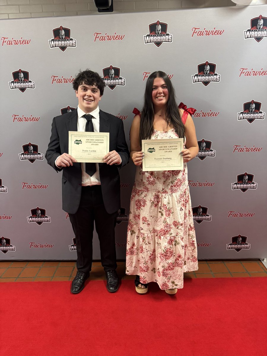 Danielle Danburg (@danielledanburg) on Twitter photo Congrats to our girl and future Buckeye on being a recipient of the <a href="/OHSAASports/">OHSAA Sports</a> Archie Griffin Sportsmanship Award from <a href="/FPWarriorSports/">Fairview Warriors</a>! #scarletandgraymies <a href="/FPSchools/">Fairview Park City Schools</a> <a href="/OhioState/">Ohio State</a> <a href="/GuardiansCD/">Curtis Danburg</a> Congrats to our girl and future Buckeye on being a recipient of the <a href="/OHSAASports/">OHSAA Sports</a> Archie Griffin Sportsmanship Award from <a href="/FPWarriorSports/">Fairview Warriors</a>! #scarletandgraymies <a href="/FPSchools/">Fairview Park City Schools</a> <a href="/OhioState/">Ohio State</a> <a href="/GuardiansCD/">Curtis Danburg</a>