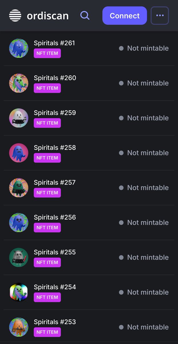 MintAlkanes.com (@mintalkanes) on Twitter photo Ordiscan is full of new Spiritals mints 👻
Are you minting <a href="/spiritals_btc/">Spiritals</a>? Ordiscan is full of new Spiritals mints 👻
Are you minting <a href="/spiritals_btc/">Spiritals</a>?