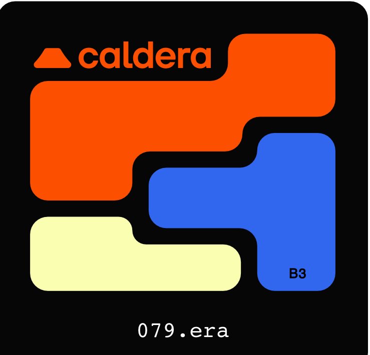 Roberth00069's tweet image. Caldera just dropped .era usernames.
Your passport to the Metalayer.
This isn’t some throwaway vanity tag. It’s your onchain identity across @Calderaxyz modular universe.
If you’re betting on appchains and the future of tailored rollups, this is a no-brainer.
Caldera’s…