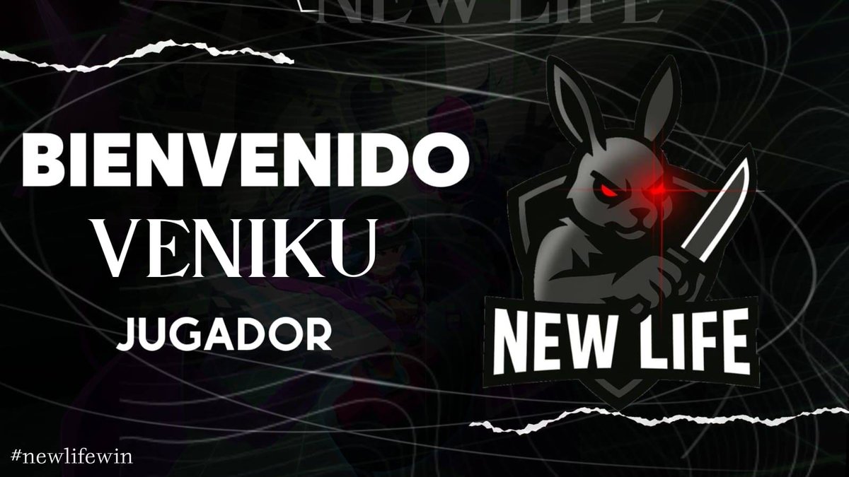 Llego un nuevo integrante a nuestras filas!!!!!!!!!
De parte de equipo le damos una calurosa bienvenida a <a href="/VeniKu8/">VeniKu 💜</a> 
Esperemos que nos apoye en el futuro del equipo.
#NewLifeWin 🐰🐰🐰