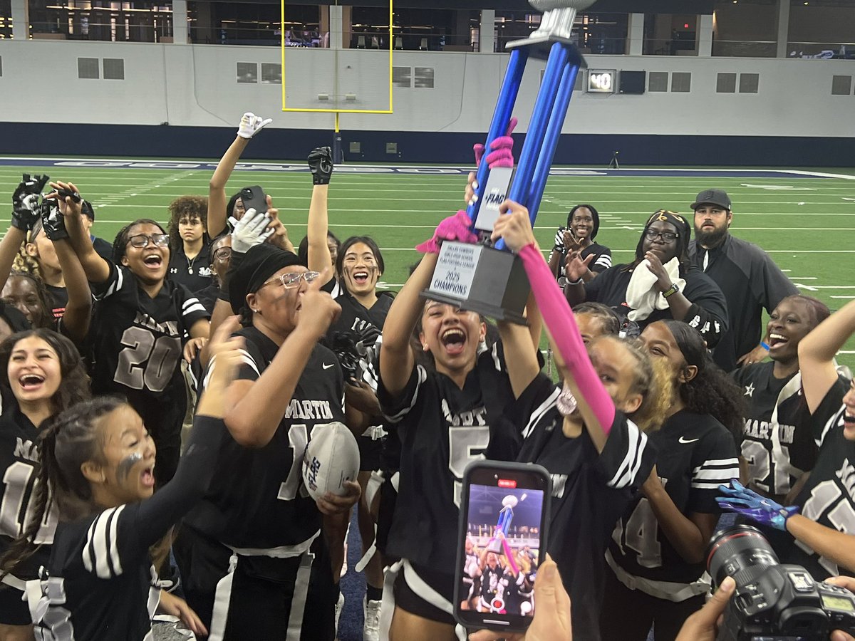 Eric White (@ericwhite1971) on Twitter photo North Texas Flag Football Champions! Congratulations Martin Warriors! <a href="/AISD_ATH/">Arlington ISD Athletics</a> <a href="/ArlingtonISD/">Arlington ISD</a> <a href="/MartinHigh/">Martin High School</a> <a href="/dallascowboys/">Dallas Cowboys</a> North Texas Flag Football Champions! Congratulations Martin Warriors! <a href="/AISD_ATH/">Arlington ISD Athletics</a> <a href="/ArlingtonISD/">Arlington ISD</a> <a href="/MartinHigh/">Martin High School</a> <a href="/dallascowboys/">Dallas Cowboys</a>