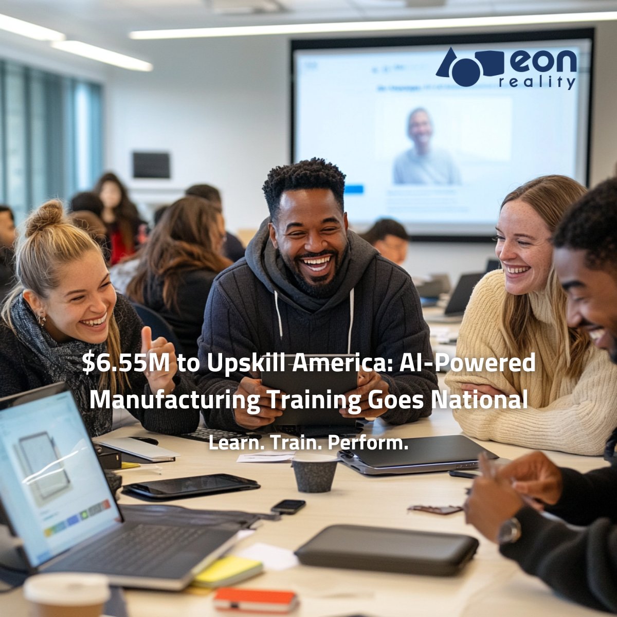 🚨 Big News: EON Reality launches a $6.55M grant to fuel America’s manufacturing renaissance using Spatial AI &amp; XR.
📖 ow.ly/ix7a50VUG7T
🎙️ ow.ly/RZHh50VUG7U
#MadeInAmerica #SpatialAI #XRinManufacturing #AIJobs