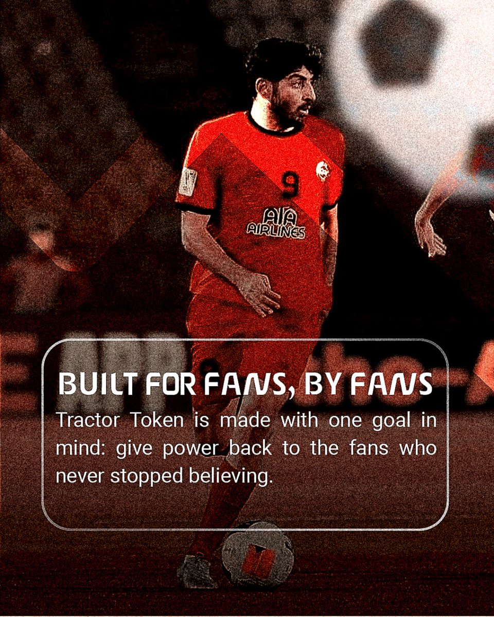 From your passion, we build. Tractor Token is where fans become owners of the experience.

🔗 Join Our Commiunity