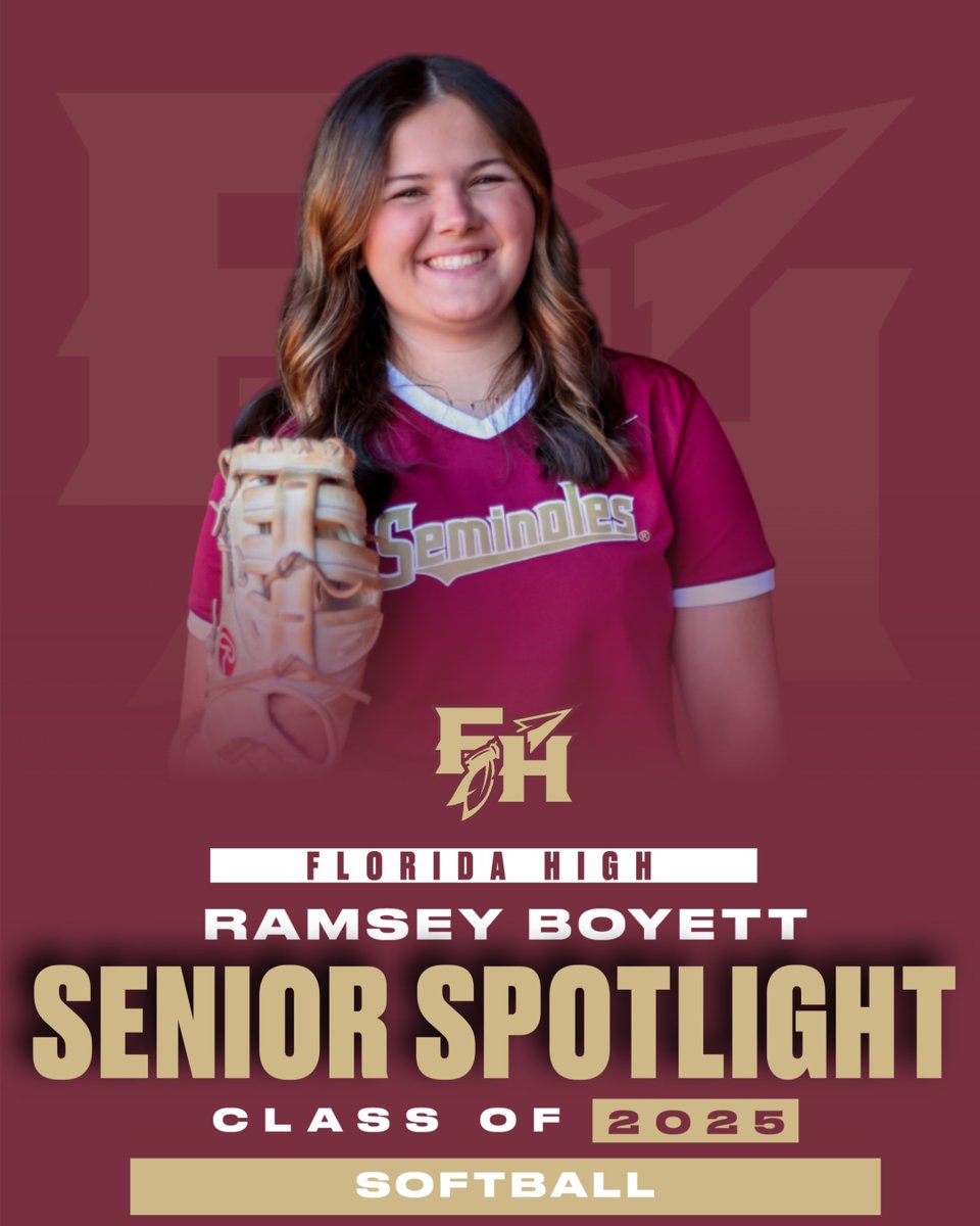 🎓SENIOR SPOTLIGHT🎓

Celebrating Ramsey Boyett! In just 2 years with the Softball program, her passion, work ethic, and team-first attitude made a big impact as the team won Districts and reached Regionals. Your contributions will be missed—thank you, Ramsey!
