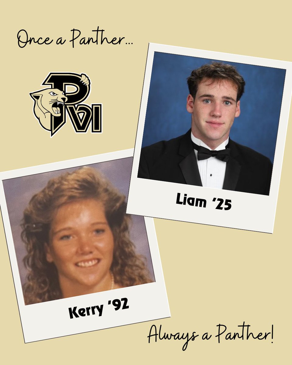 As we count down to the Class of 2025 Graduation 🎓, we’re excited to spotlight some of our legacy student graduates over the next few days! Enjoy these special photos of our seniors alongside their parents💛🖤 #AlwaysAPanther