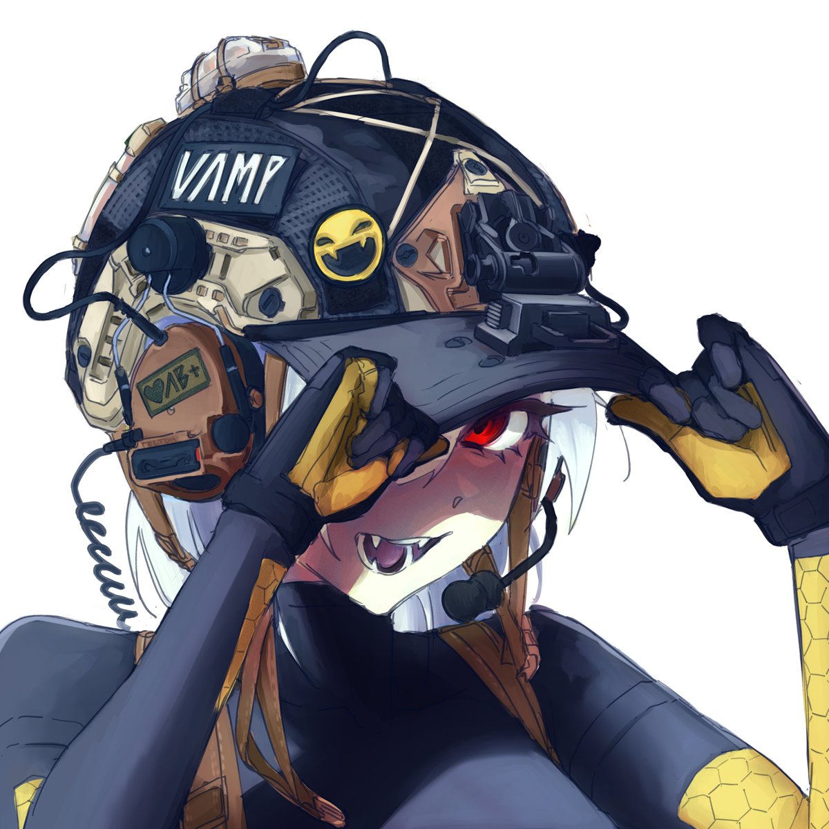 nerujiin's tweet photo. Perfect for a silly vampire https://t.co/Vej8CqwzF3