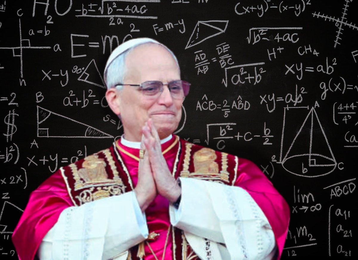 The new president of #Romania and the #pope #LeoneXVI have a degree in #mathematics. Do you see how bad is the job market in #math?
