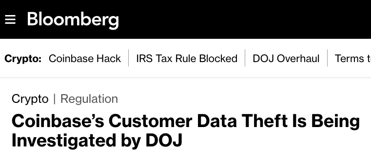 Michael Arrington 🏴☠️ (@arrington) on Twitter photo I am a long time investor in and champion of <a href="/coinbase/">Coinbase 🛡️</a>. Something that has to be said though - this hack - which includes home addresses and account balances - will lead to people dying. It probably has already. The human cost, denominated in misery, is much larger than the $400m I am a long time investor in and champion of <a href="/coinbase/">Coinbase 🛡️</a>. Something that has to be said though - this hack - which includes home addresses and account balances - will lead to people dying. It probably has already. The human cost, denominated in misery, is much larger than the $400m