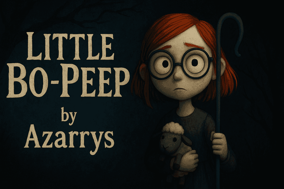 _Azarrys_'s tweet photo. If you missed today’s stream (or Bo Peep’s sheep), don’t worry...
The twisted origin of Little Bo-Peep drops TOMORROW on YouTube.
👁️‍🗨️ 3AM PST / 6AM EST
🎥 https://t.co/WBX5NTuJBg
What REALLY happened? You’re not ready.
#DarkNurseryRhymes #Azarrys #HorrorTok #IndieHorror #BoPeepGoneWrong