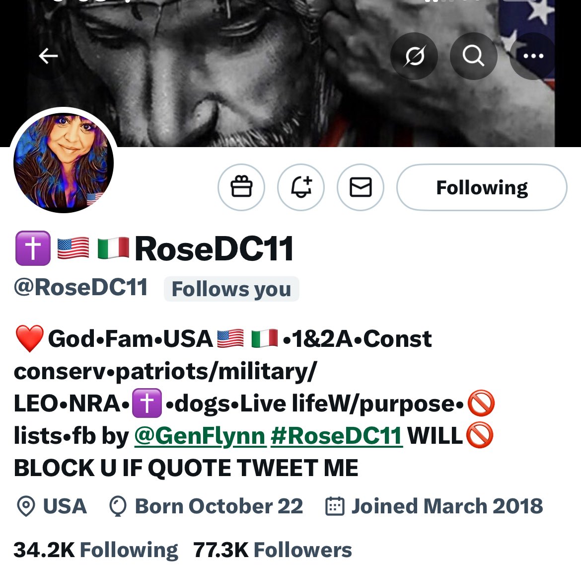 My Italian Sister from another Mister went to Heaven last night 🙏 😔 💔 

She was fierce, brave, loving, generous &amp; she fought hard. Girl was a bad ass with a big heart ♥️ 

I’ll miss you so much <a href="/RoseDC11/">✝️🇺🇸🇮🇹RoseDC11</a> our phone calls, our texts, all of it.

 La Famiglia forever 🇮🇹 !