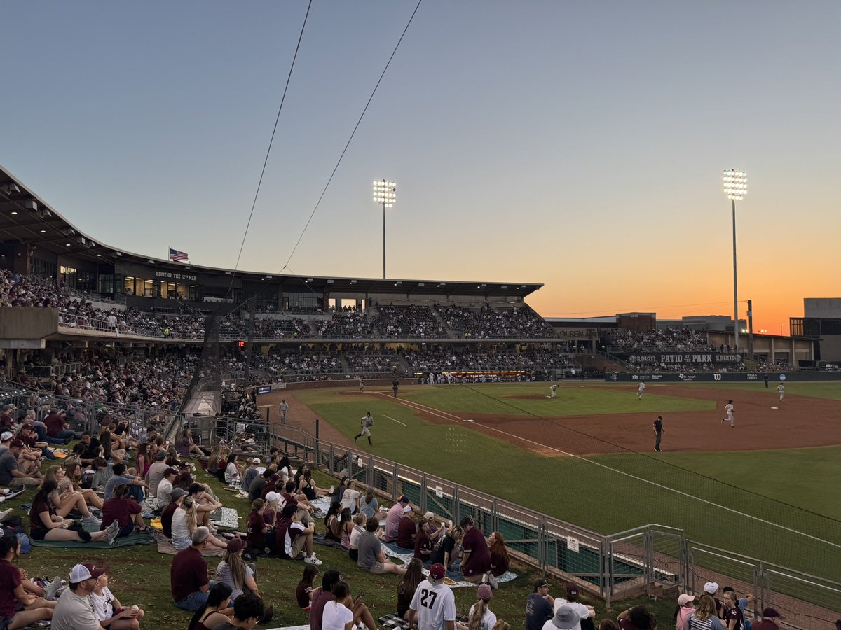 Micah Beutell (@micah_cbc) on Twitter photo SEC Tournament: Ballpark Edition.
#11 Seed Dudy Noble Field
<a href="/HailStateBB/">Mississippi State Baseball</a>
VS
#14 Seed Blue Bell Park
<a href="/AggieBaseball/">Texas A&M Baseball</a>
Which ballpark is better?
Vote in the poll below👇 SEC Tournament: Ballpark Edition.
#11 Seed Dudy Noble Field
<a href="/HailStateBB/">Mississippi State Baseball</a>
VS
#14 Seed Blue Bell Park
<a href="/AggieBaseball/">Texas A&M Baseball</a>
Which ballpark is better?
Vote in the poll below👇