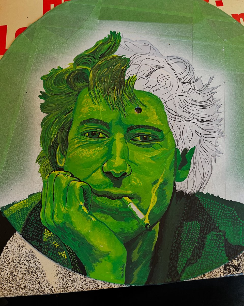Tim James🎼 (@timtjames) on Twitter photo Here the latest pic of the painting I’m working on of Richard from the <a href="/pfurs/">The Psychedelic Furs</a> take awhile to paint hair but should be done this week Here the latest pic of the painting I’m working on of Richard from the <a href="/pfurs/">The Psychedelic Furs</a> take awhile to paint hair but should be done this week