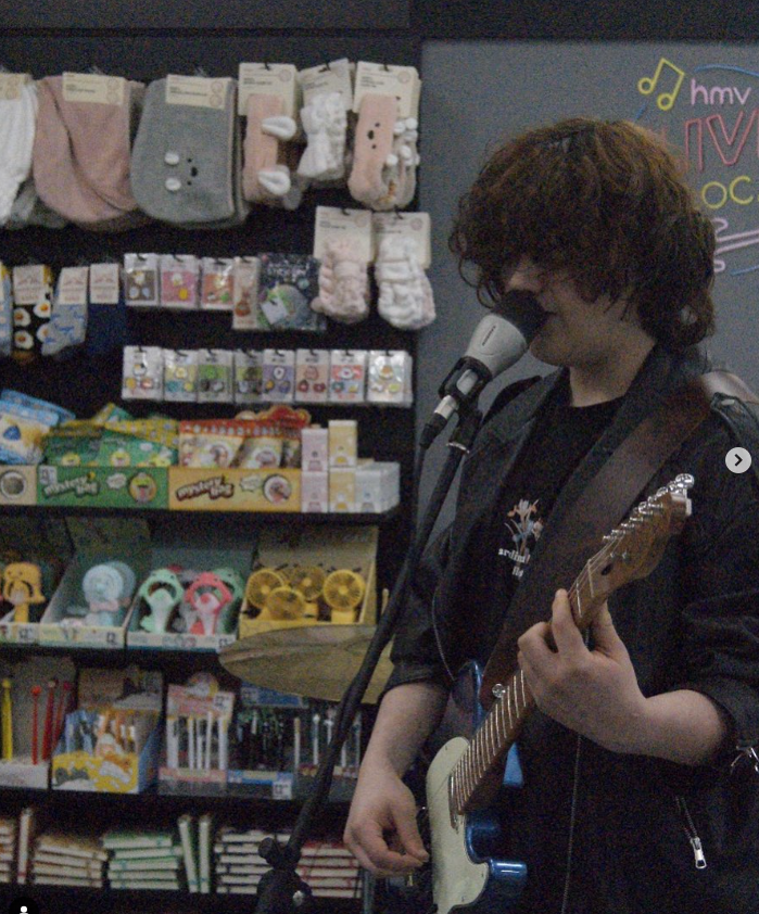 DrawsRocky's tweet photo. The Bitter Boys got to play HMV https://t.co/ZnlYPXJY7o