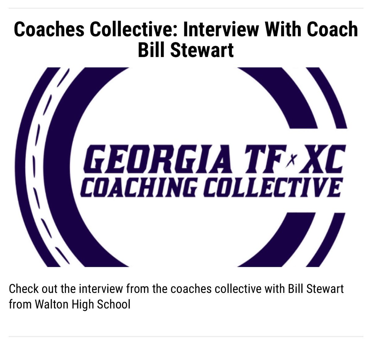 Georgia TF XC Coaching Collective tweet media