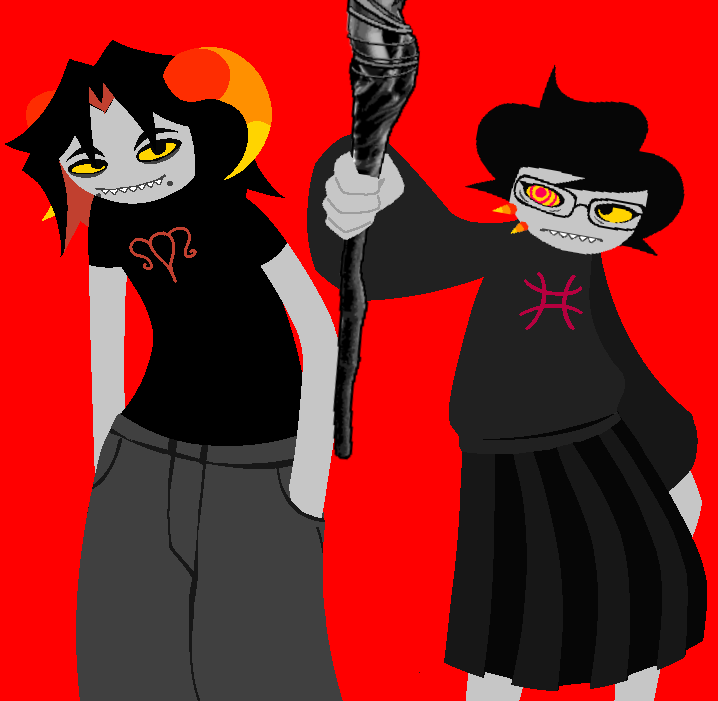 funnybvnny's tweet photo. Drew me and my friends trolls, im the last one #Homestuck #OC https://t.co/xicIOeZTxZ