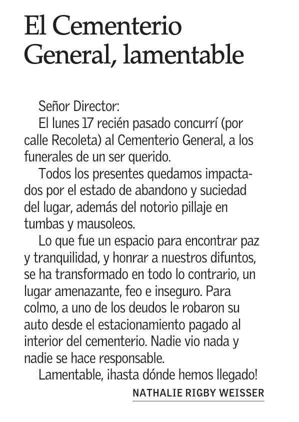 ToDoBal's tweet photo. febrero 2025. Algunas cartas al director de El Mercurio https://t.co/XEIJdoVqm6