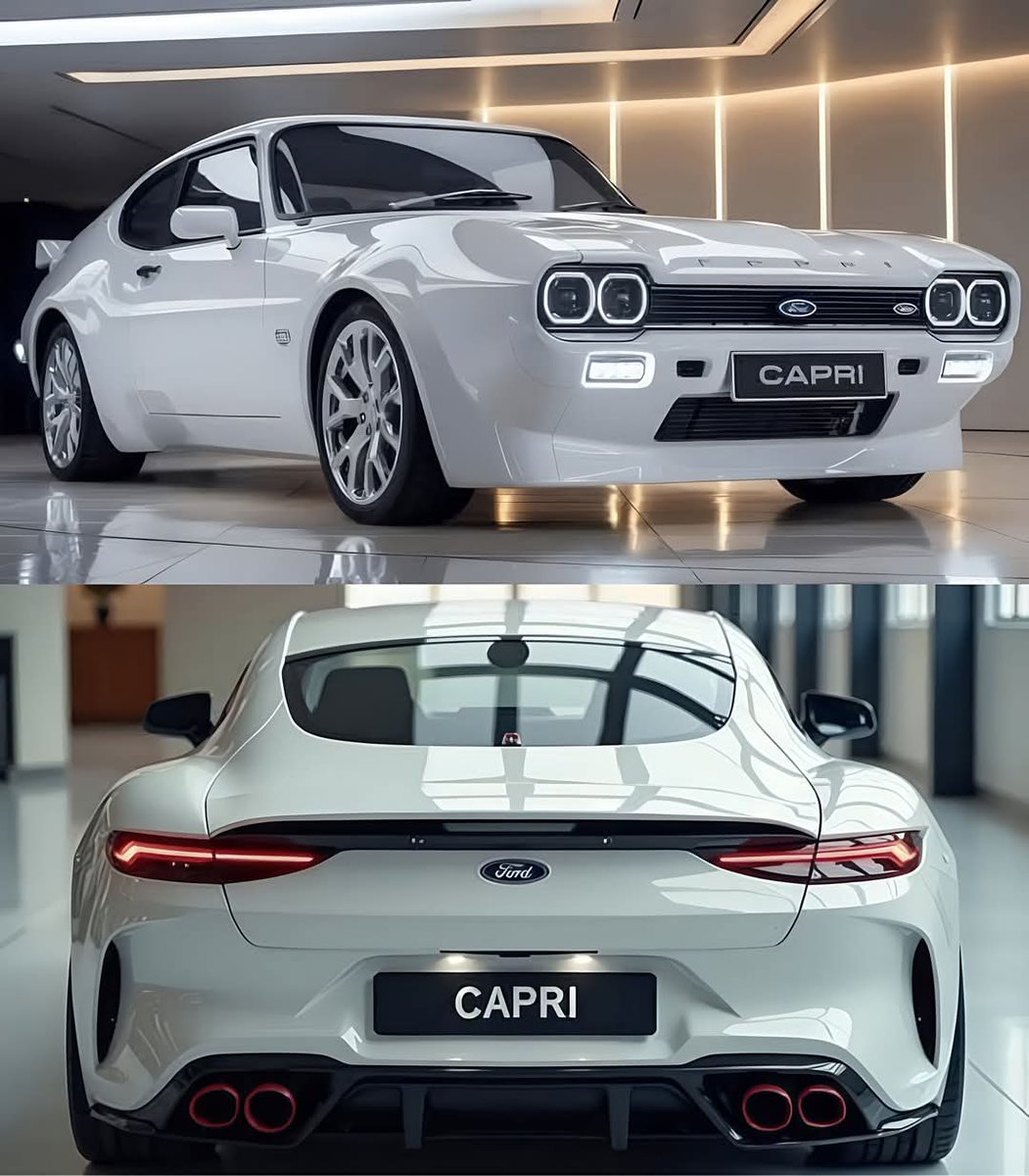 frederick_43888's tweet photo. @LeahRebeccaUK @forduk And this is what the new Capri should have looked like....the Dog's Bo##ocks as they say in Dagenham.. https://t.co/peUHF1pNz9