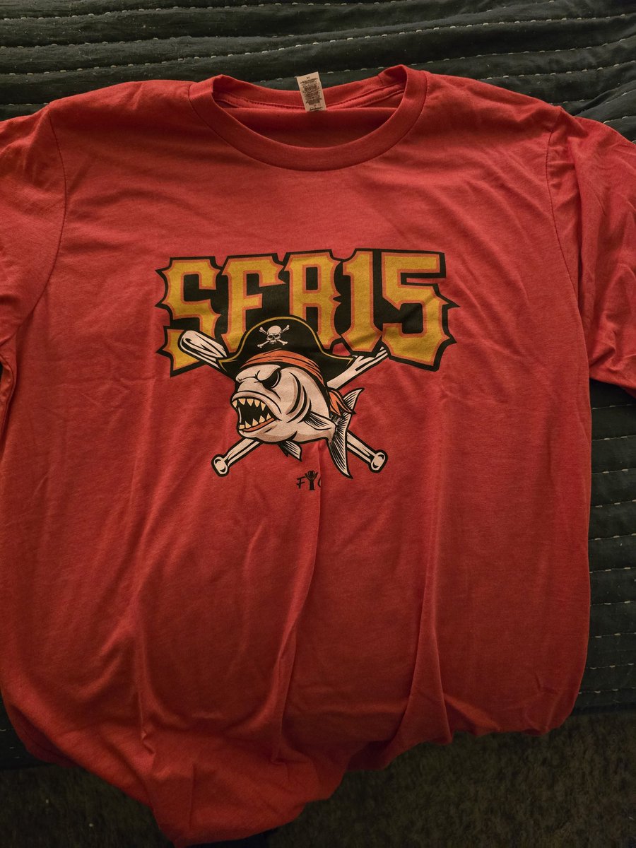 The Pirates may be a joke but the #SFB15 Pittsburgh shirts aren't!!
