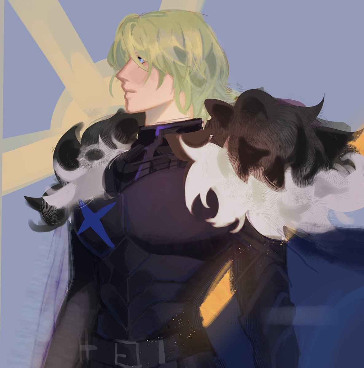 karcrabtastic's tweet photo. hey guys long time no see teehee #wip https://t.co/DVnItm4pwN