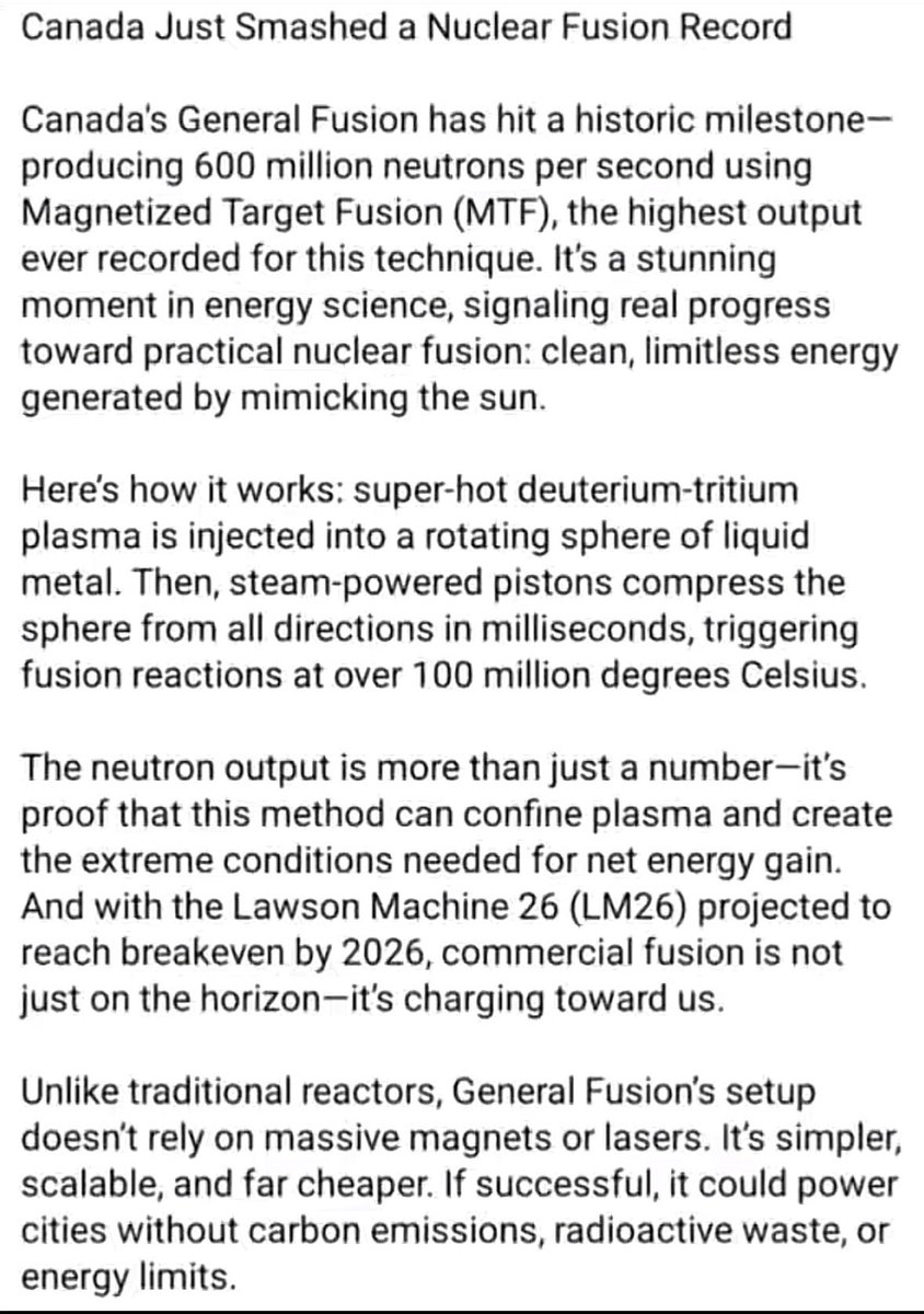 ⁦<a href="/ABDanielleSmith/">Danielle Smith</a>⁩ What say you about this new development in energy generation in Canada? #abpoli #cndploi #yeg #yyc