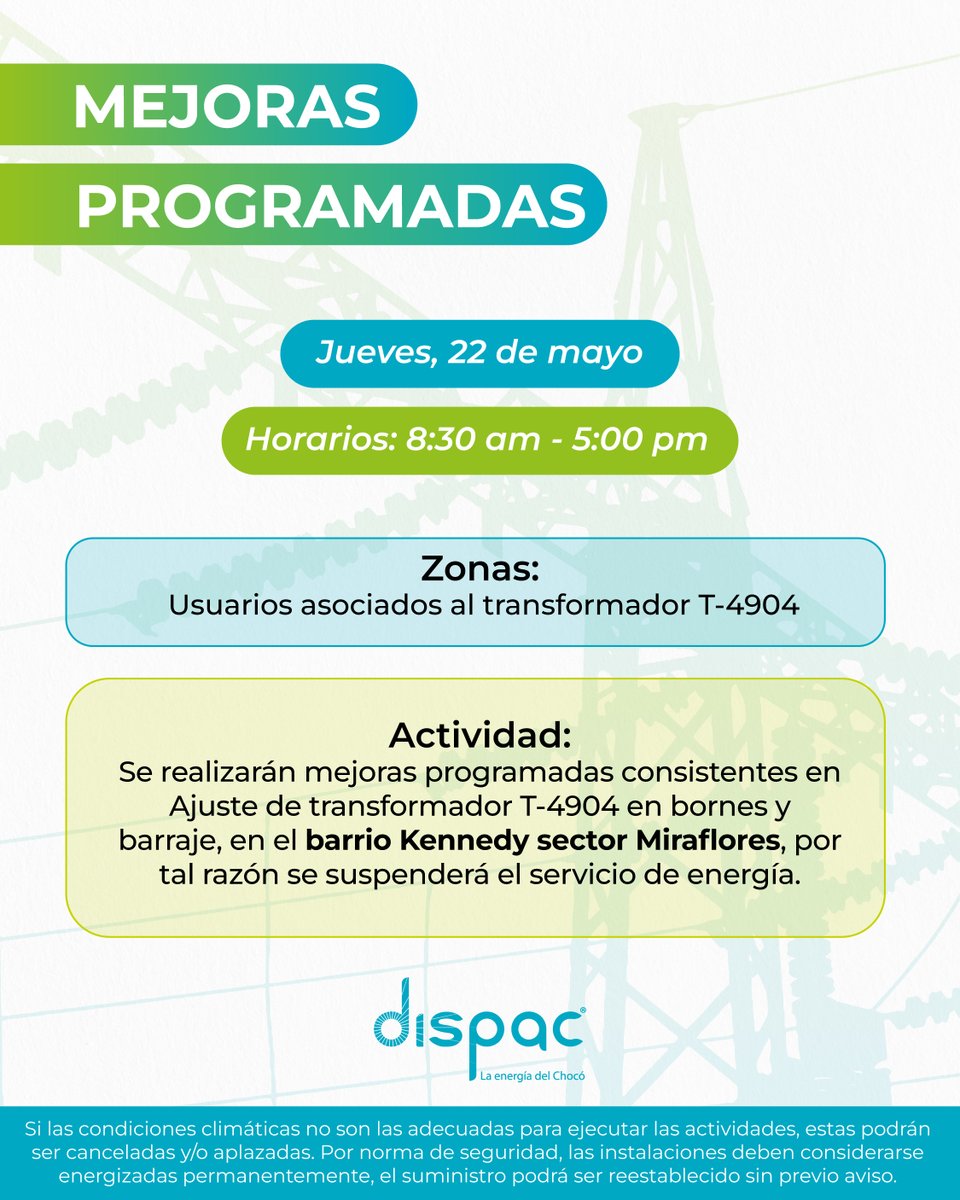 DISPAC S.A. E.S.P. tweet media
