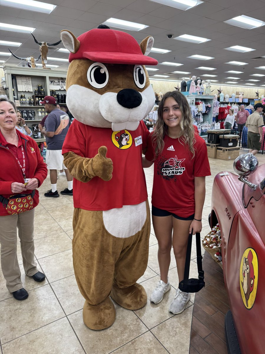 MN Stars 2027 - Lindahl (@mnstarslindahl) on Twitter photo Off the court in Texas…including a stop at <a href="/BuceesUSA/">Buc-ee's SuperStore | The Fun Store Lampoon</a>, <a href="/SpaceCenterHou/">Space Center Houston</a>, <a href="/TAMU/">Texas A&M University</a>, and Gate 12 Bar & Restaurant. Off the court in Texas…including a stop at <a href="/BuceesUSA/">Buc-ee's SuperStore | The Fun Store Lampoon</a>, <a href="/SpaceCenterHou/">Space Center Houston</a>, <a href="/TAMU/">Texas A&M University</a>, and Gate 12 Bar & Restaurant.