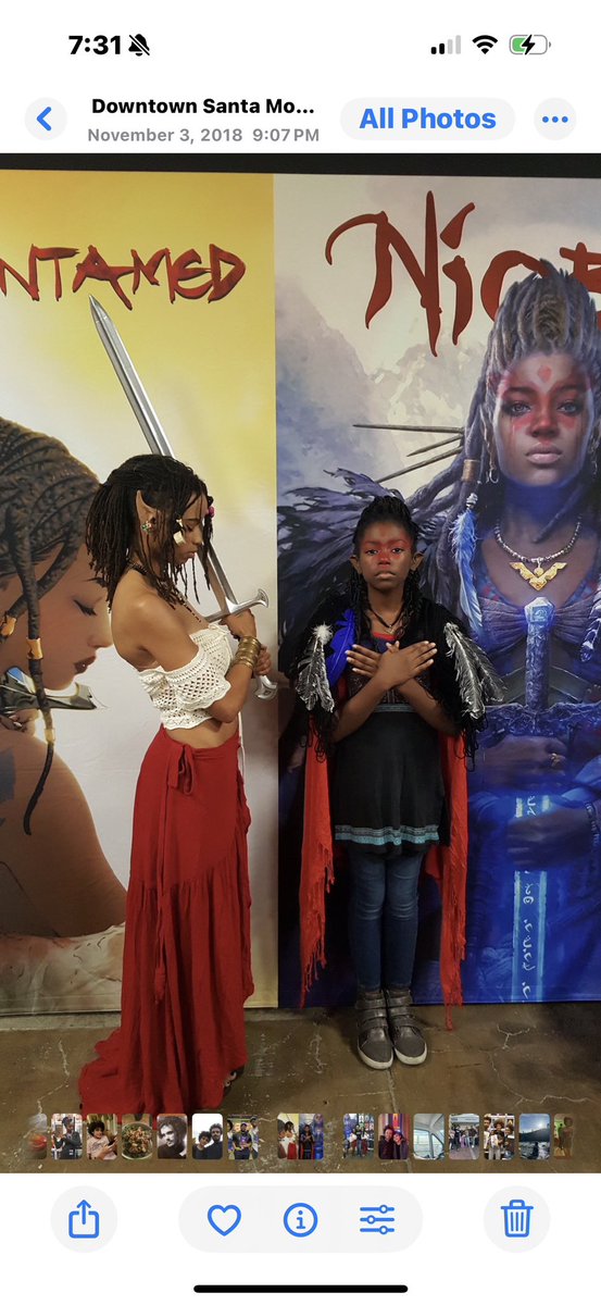 Niobe cosplayers are the best🧝🏾‍♀️ <a href="/ZiggZaggerz/">ZiggZaggerZ</a> <a href="/kendalljoyhall/">Kendall Joy Hall</a> 👐🏾❤️👐🏾