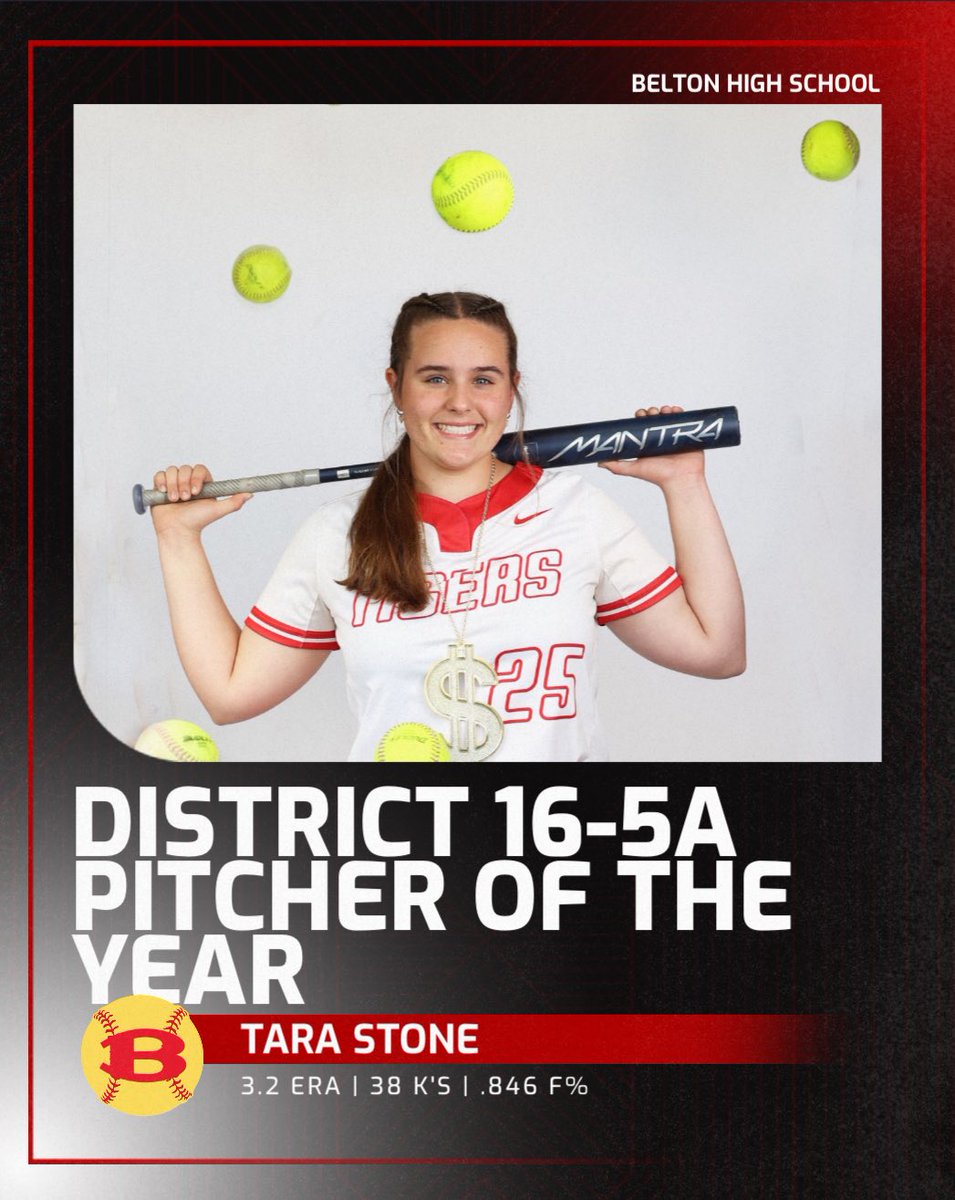 So proud of our ALL DISTRICT PITCHER OF THE YEAR! <a href="/tara22stone/">Tara Stone 2028</a>