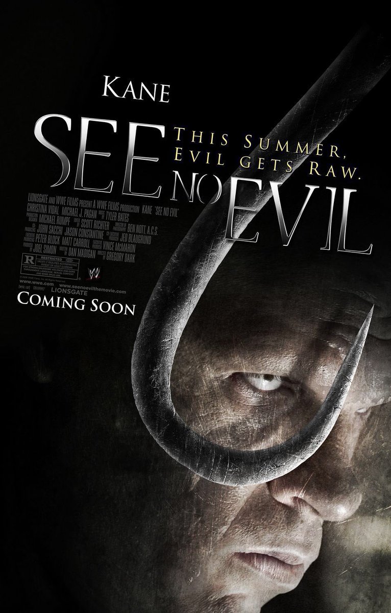 FilmNewsNos's tweet photo. 🎬MOVIE HISTORY: 19 years ago today, May 19, 2006 the movie 'See No Evil' opened in theaters!
#Kane #ChristinaVidal #SamanthaNoble #LukePegler #MichaelJPagan #RachaelTaylor #PennyMcNamee #CraigHorner #StevenVidler #CecilyPolson #CoreyParkerRobinson #ZoeVentoura #GregoryDark @WWE https://t.co/azbfgyKlmO