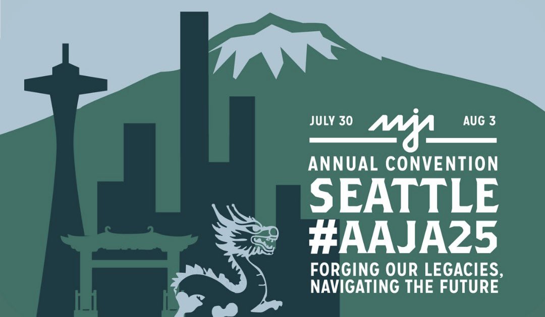 Only a few weeks left to lock in the LOWEST REGISTRATION RATES!! 👀

Register for #AAJA25 here ➡️ aaja25.org/registration

Looking forward to SEA-ing y’all in Seattle!! 🙂

<a href="/aaja/">Asian American Journalists Association est. 1981</a> <a href="/aajaseattle/">AAJA Seattle</a>