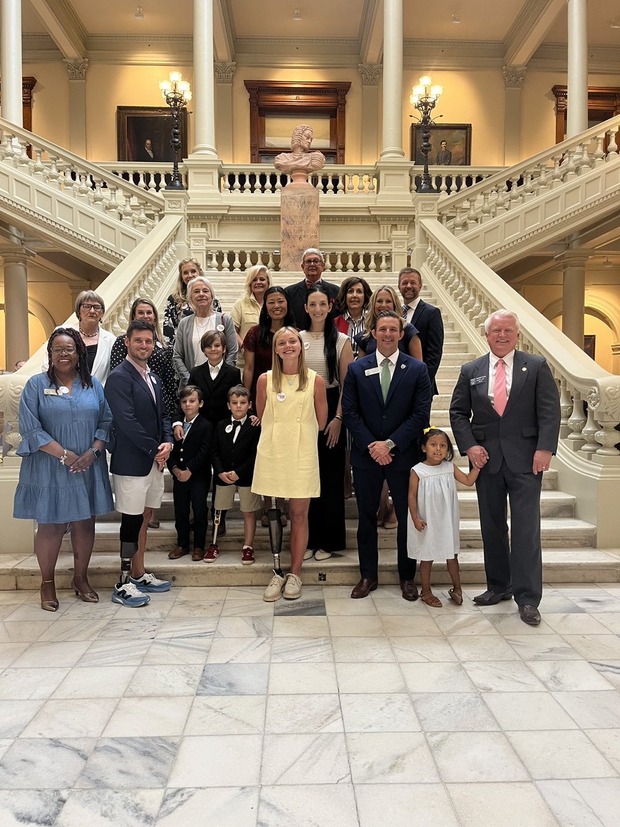 DavidClarkGA's tweet image. Last week was truly amazing—Governor Kemp officially signed Senate Bill 101 into law! This life-changing legislation ensures that Georgians who need additional prosthetics and orthotics can now receive coverage through their insurance providers.
It was an honor to partner with…