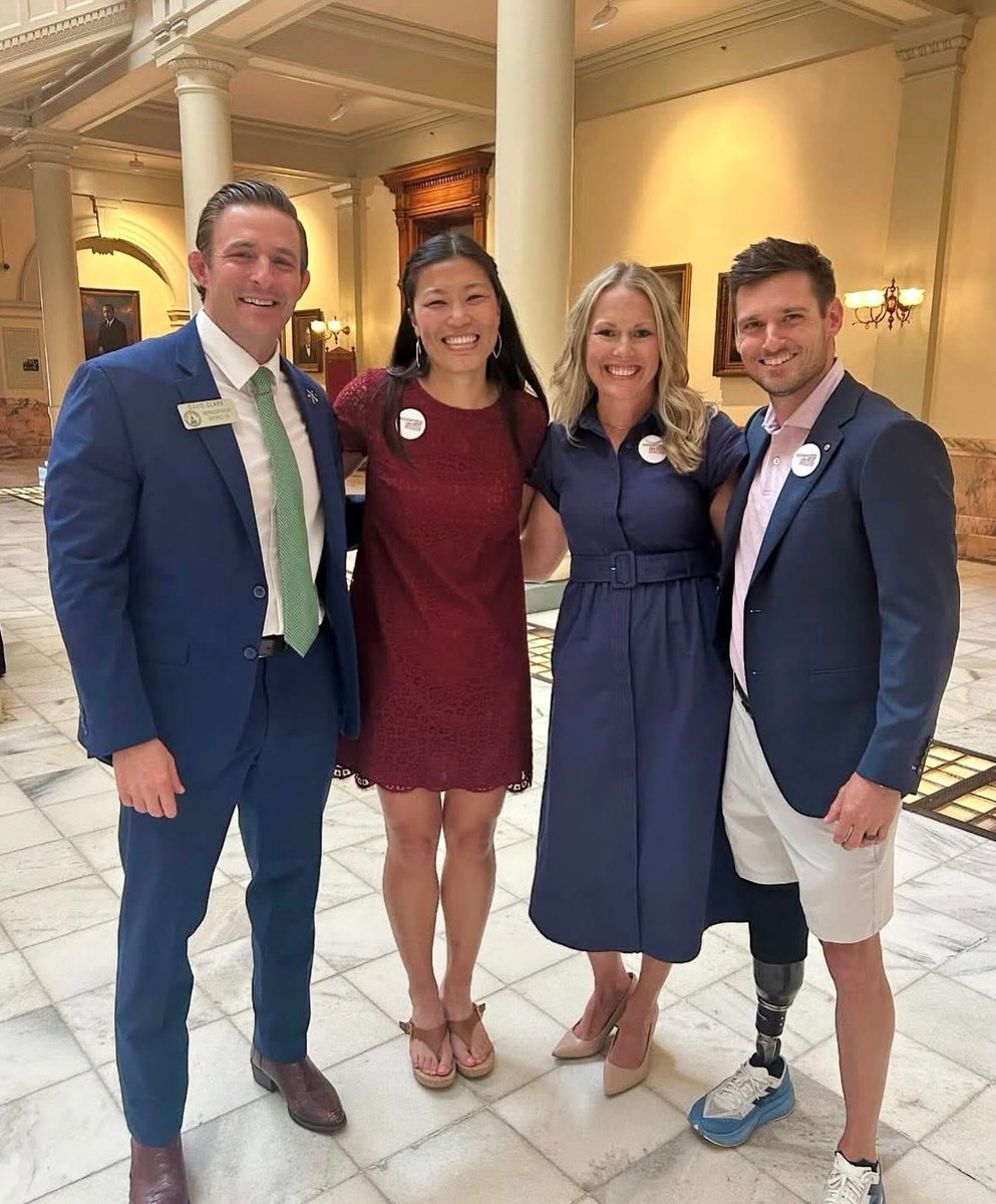 DavidClarkGA's tweet image. Last week was truly amazing—Governor Kemp officially signed Senate Bill 101 into law! This life-changing legislation ensures that Georgians who need additional prosthetics and orthotics can now receive coverage through their insurance providers.
It was an honor to partner with…
