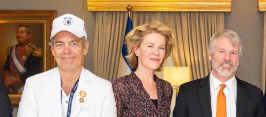 24hrscrypto1's tweet photo. What you’re looking at is 3 Bernie Madoffs… (Michael Saylor, Max Keiser, and his wife)

MicroStrategy isn’t investing… they’re running a corporate Ponzi.

They issue billions in debt… buy Bitcoin… and hype it nonstop to keep the illusion alive.

But it only works if Bitcoin goes up… if it drops? 

Game over.

And this entire scheme is built on the back of an anonymous founder who disappeared with 1.1 million BTC…
That’s over $115 billion sitting in silence… no audits… no accountability… just blind worship.

Now let’s talk about the dirty engine behind it all… Tether.

The most opaque stablecoin in the world… printing billions… propping up Bitcoin’s price with no transparency.

You think that’s normal?

You’re not investing… you’re feeding a rigged machine.

One day this chapter will be wide open… and when it is, ask yourself what’s left of your “investment.”
