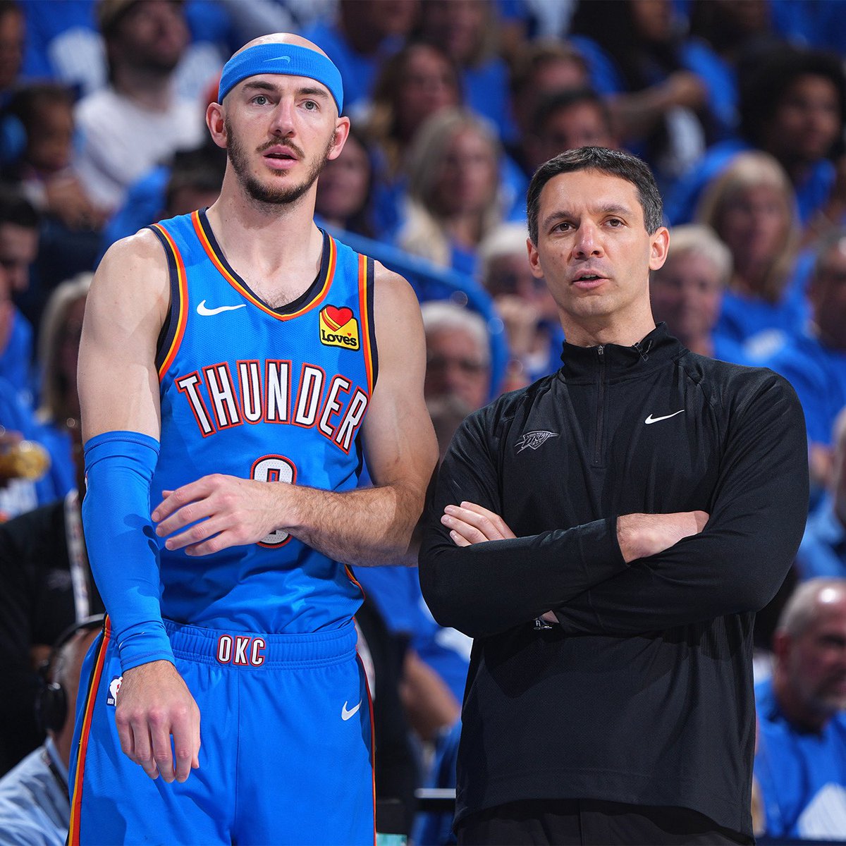 The Oklahoma City Thunder are back in the Western Conference Finals for the first time since 2016, with #GLeagueAlum Alex Caruso and Mark Daigneault playing instrumental roles. Eight years ago, the same duo led the 2016-17 <a href="/okcblue/">OKC BLUE</a> to a franchise-best 34-16 record and its own