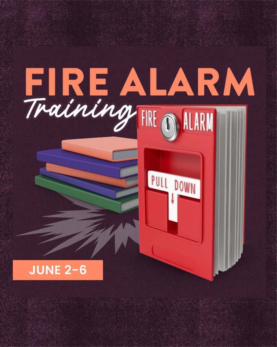 Have you registered for the five-day Calgary Fire Alarm Training Course happening June 2-6? This course will set you up to apply for a Personal Identification Number (PIN) for the maintenance of Fire Alarm Systems. Head over to our event calendar now and register today.