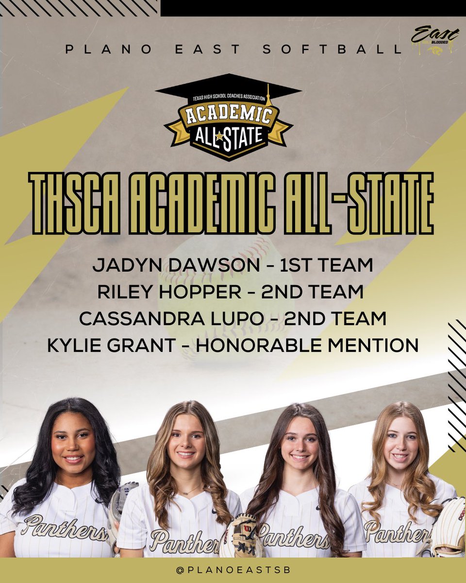 planoeastsb's tweet image. 👩‍🎓Congrats to our Academic All-District Athletes and 4 seniors who were recognized by THSCA Academic All-State! Way to take care of work not only on the field but the classroom 👏🏼📚🎉