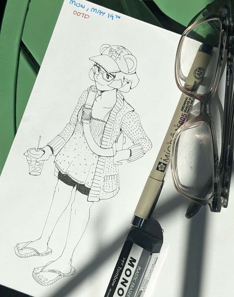 #bighamART #OOTD