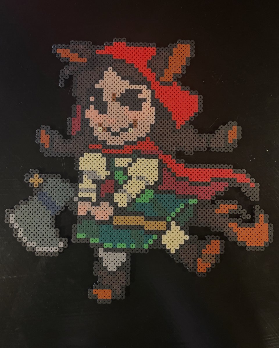 FanaticofBeads's tweet photo. The next Destiny’s Child I wanted to make in perler beads was Ylfa Snorgelsson and her trademark red hood. I really liked Ylfa’s story, with her wolf side symbolizing the fear of aging out of childhood and the grief of that
Based on pixel art by @devildaisies
#Neverafter #D20 https://t.co/BxKIyFWFD7