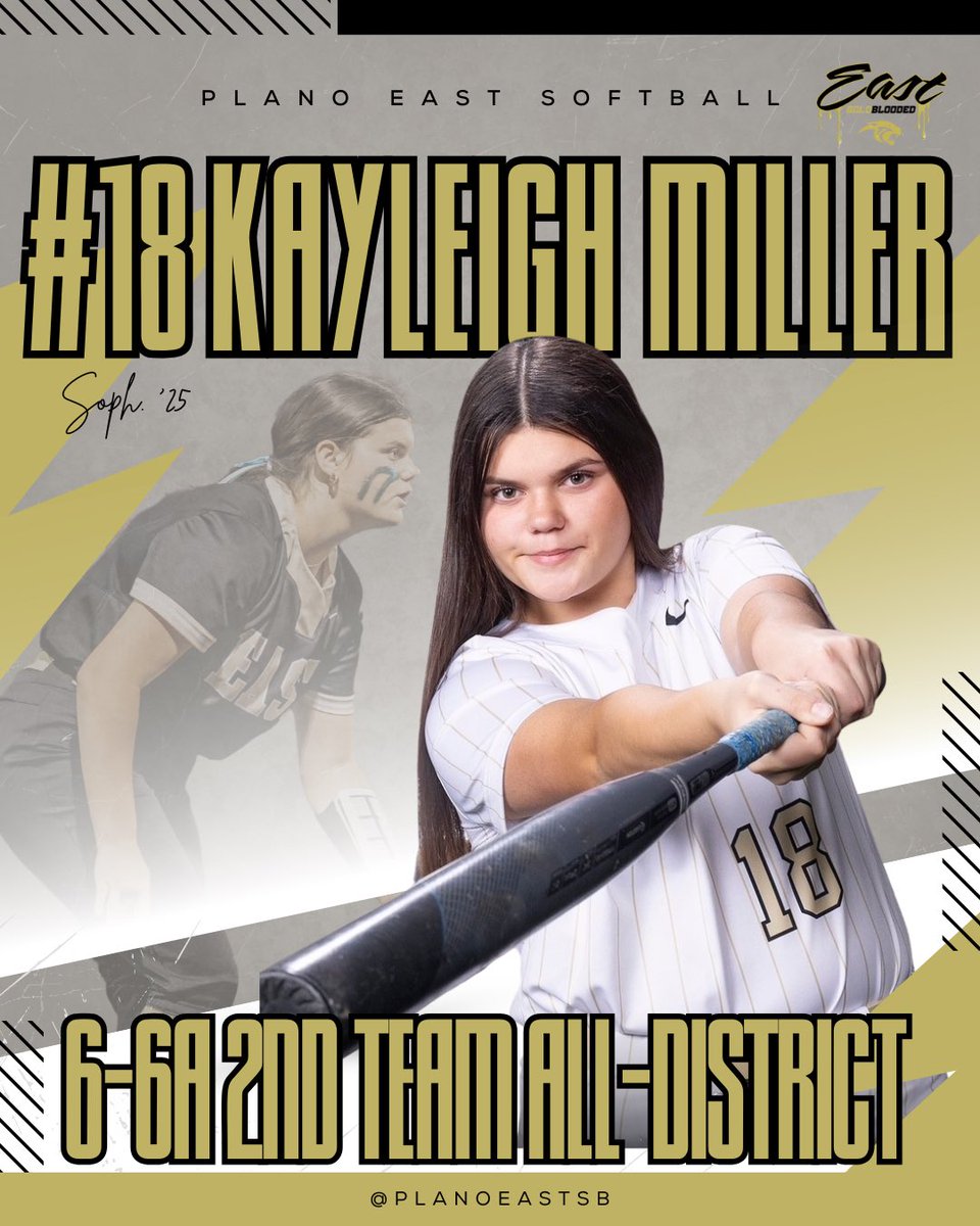 Congrats to our 2nd team All-District award recipients! 🥎🐾👏🏼